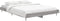 vidaXL - Bedframe - bewerkt - hout - grijs - sonoma - eikenkleurig - 140x190 - cm