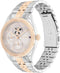 Tommy Hilfiger TH1782716 MONICA Dames Horloge - Mineraalglas - Staal - Zilverkleurig - 38 mm breed - Quartz - Vouw/Vlindersluiting - 3 ATM (spatwater)