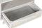 Nachtkastje Home ESPRIT Wit Rotan Mangohout 55 x 35 x 45 cm