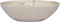 vidaXL - Gootsteen - 53x40x15 - cm - marmer - crèmekleurig