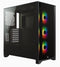 Corsair iCUE 4000X RGB - Mid-Tower ATX Behuizing - Gehard glas - Zwart