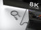 Linq byELEMENTS / USB-C naar Display Port Kabel - 8K/60Hz - 2m - Zwart