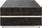 Richmond Interiors Salontafel Blackbone silver 150x80 (Block) (Black rustic)