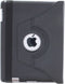 Tablet Hoes Geschikt voor iPad 2 (2011) 9.7 inch /iPad 3 (2012) 9.7 inch / iPad 4 (2012) 9.7 inch - 360° Draaibare Bookcase - Zwart