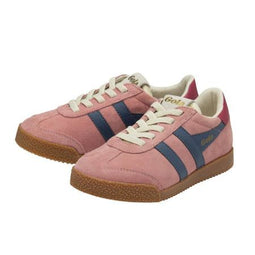 Gola meisjessuede sneakers oudroze - maat 36