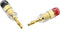 Oehlbach Banana Solution 5 - Banaanstekkers - 24-kt. verguld - Goud