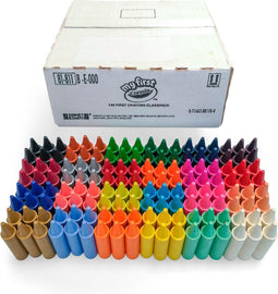 Crayola - Krijt - 144 Jumbo Waskrijtjes - Schoolverpakking (144 stuks)