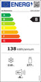 LG GBV22NCBEP - Koelkast en vriezer - 387L - DoorCooling+™ - Smart Inverter Compressor™