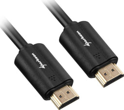Sharkoon HDMI 2.0 - HDMI kabel 4K 60Hz - 2,0m - Zwart