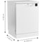 Beko DFN04321W - Vrijstaande Vaatwasser - 13 couverts - Wit