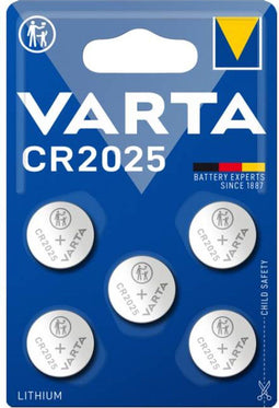 Varta CR2025 - Lithium knoopcel-batterij - 5 stuks