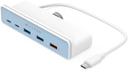 Hyper HD34A6 - USB Hub - 5 poorten USB 3.2 Gen 1 - Wit