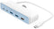 Hyper HD34A6 - USB Hub - 5 poorten USB 3.2 Gen 1 - Wit