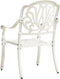 vidaXL - Tuinstoelen - 2 - st - gietaluminium - wit