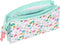 Pennenetui met 3 vakken Peppa Pig Cosy corner Licht Blauw (22 x 12 x 3 cm)