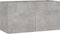 vidaXL - Wastafelkast - 90x38,5x46 - cm - bewerkt - hout - betongrijs