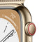 Apple Watch Series 8 - Smartwatch - GPS + Cellular - 45mm RVS Milanees bandje Goud (Goud)