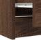 vidaXL - Tv-meubel - 60x35x54 - cm - bewerkt - hout - bruin - eikenkleur