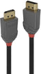Lindy 36484 - DisplayPort-kabel - 4K 4096x2160@60Hz - Grijs Zwart