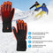 Saaf Comfort Light XL - Verwarmde Handschoenen - 3 standen - Water- en Windafstotend - Zwart