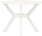 vidaXL - Bistrotafel - 70x70x72 - cm - kunststof - wit
