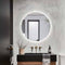 FENOMÉ ronde spiegel - LED verlichting dimbaar - 60cm incl. spiegelverwarming (6097130017095)