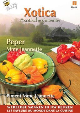 Buzzy - 3 stuks Xotica peper madame jeannette