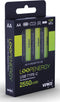 Verico 1BTOV-A1WECD-NN - Batterij Li-Ion 1700mAh - Groen