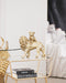 HV Gouden Leeuw met baby - 30,5x11x27cm