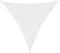 vidaXL - Zonnescherm - driehoekig - 5x5x5 - m - oxford - stof - wit