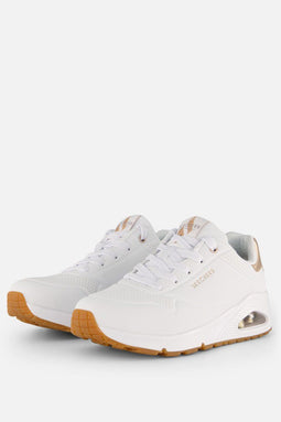Skechers Uno - Golden Air - Dames Sneakers - Wit - Maat 38