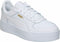 PUMA Carina Street - Dames Sneakers - SoftFOAM+ - PUMA White-PUMA Gold