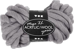 XL garen van acryl, l: 15 m, 300 gr, donkergeel