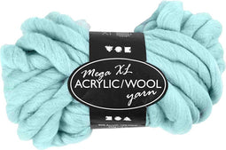XL garen van acryl, l: 15 m, 300 gr, turquoise
