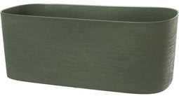 XL plantenbak met waterreserve - GARDEN ID Respect - Groengroen 80 x 38 cm - 100% huishoudelijk afval - 100% recyclebaar