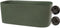 XL plantenbak met waterreserve - GARDEN ID Respect - Groengroen 80 x 38 cm - 100% huishoudelijk afval - 100% recyclebaar