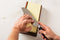 XL Wetsteen set 1000 6000 met E-Book - Slijpsteen Messen - Acaciahouder Anti-Slip - Groot Oppervlak Slijpen - 23x10x2.5 CM - Messenslijper - VDN