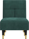 vidaXL - Chaise - longue - fluweel - donkergroen