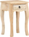 vidaXL - Nachtkastje - 28x28x46 - cm - massief - mangohout