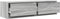 vidaXL - TV-kast - Grijs - Sonoma - 100x31x25,5 - cm - Bewerkt - Hout