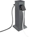 Heitronic 501334 Stopcontactsplitter Antraciet Kinderbeveiliging
