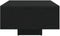vidaXL - Salontafel - met - LED-verlichting - Zwart - Eiken - 85x55x31 - cm