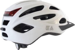 Cycle Tech Fietshelm Met Reflector Urban Maat 52/58 Cm Wit
