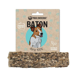 Snack voor honden Paka Zwierzaka Cod Bar 12 cm Vis 28 g