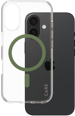PanzerGlass CARE by PG Green MagSafe - Flagship Case - Milieuvriendelijk - Transparant