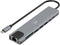 Ewent EW1146 - USB Hub - 2x USB 2.0 type-A 1x USB 3.2 (Gen1 5Gb/s) - 1x Ethernet 100Mbps - 1x USB type-C Video uit
