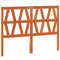 vidaXL - Hoofdbord - 160 cm - massief grenenhout - wasbruin