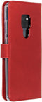 Selencia Hoesje Geschikt voor Huawei Mate 20 Hoesje Met Pasjeshouder - Selencia Echt Lederen Bookcase - Rood