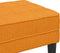 vidaXL - Donker - Gele - Zitbank - 113x57x39 - cm - Stof