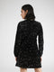 PIECES PCKAM LS Wikkeljurk - V-Hals - Lange mouwen - Glitterdetail - Maat S